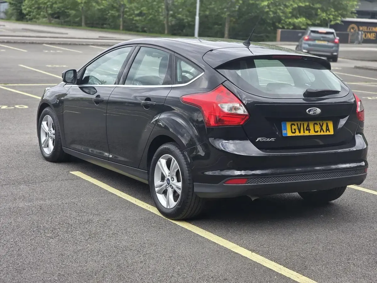 Used Ford Focus Zetec 2014 Black Hatchback