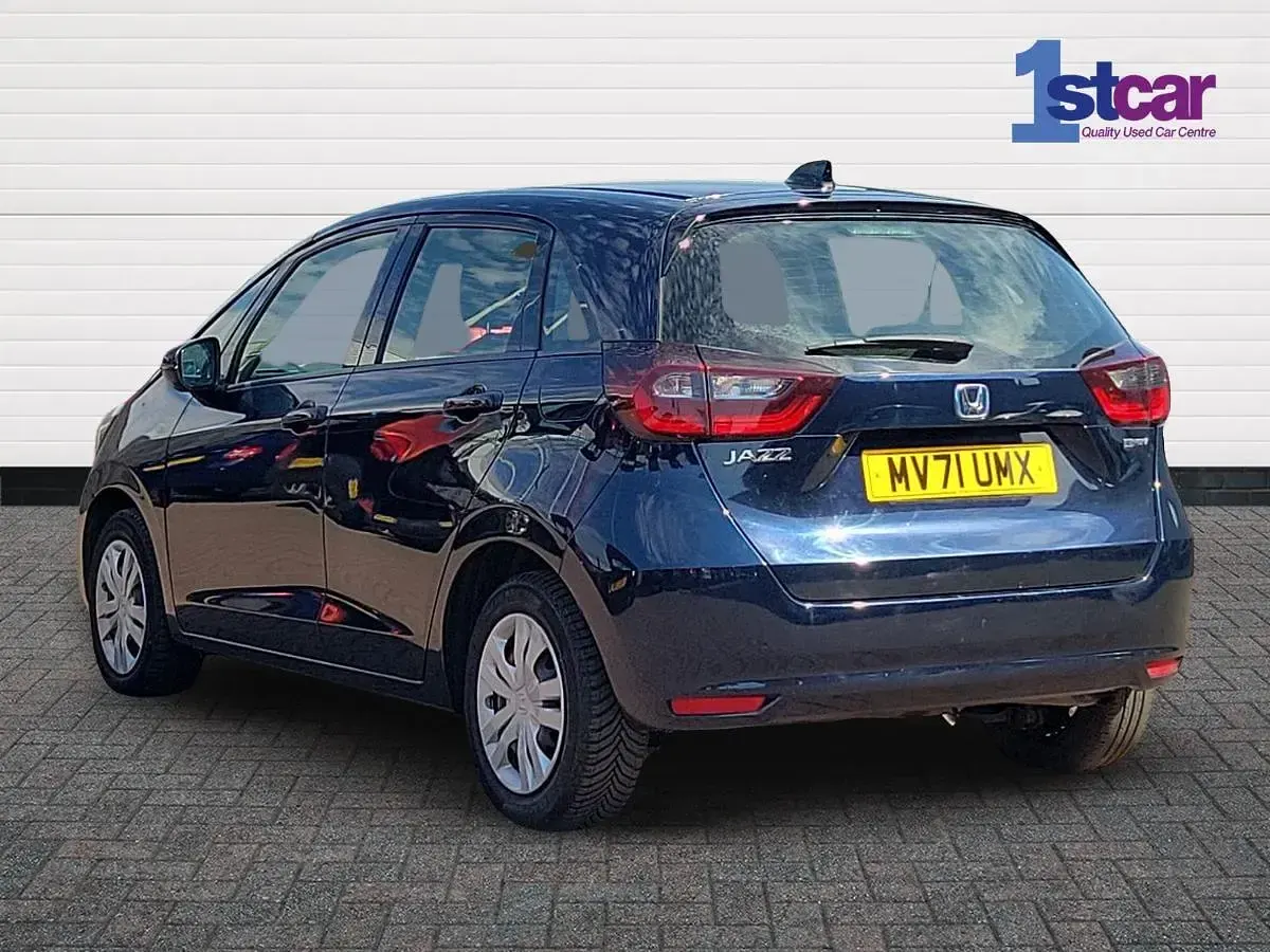 Used Honda Jazz Hybrid 109 HP (80 kW) 2021 Blue Hatchback
