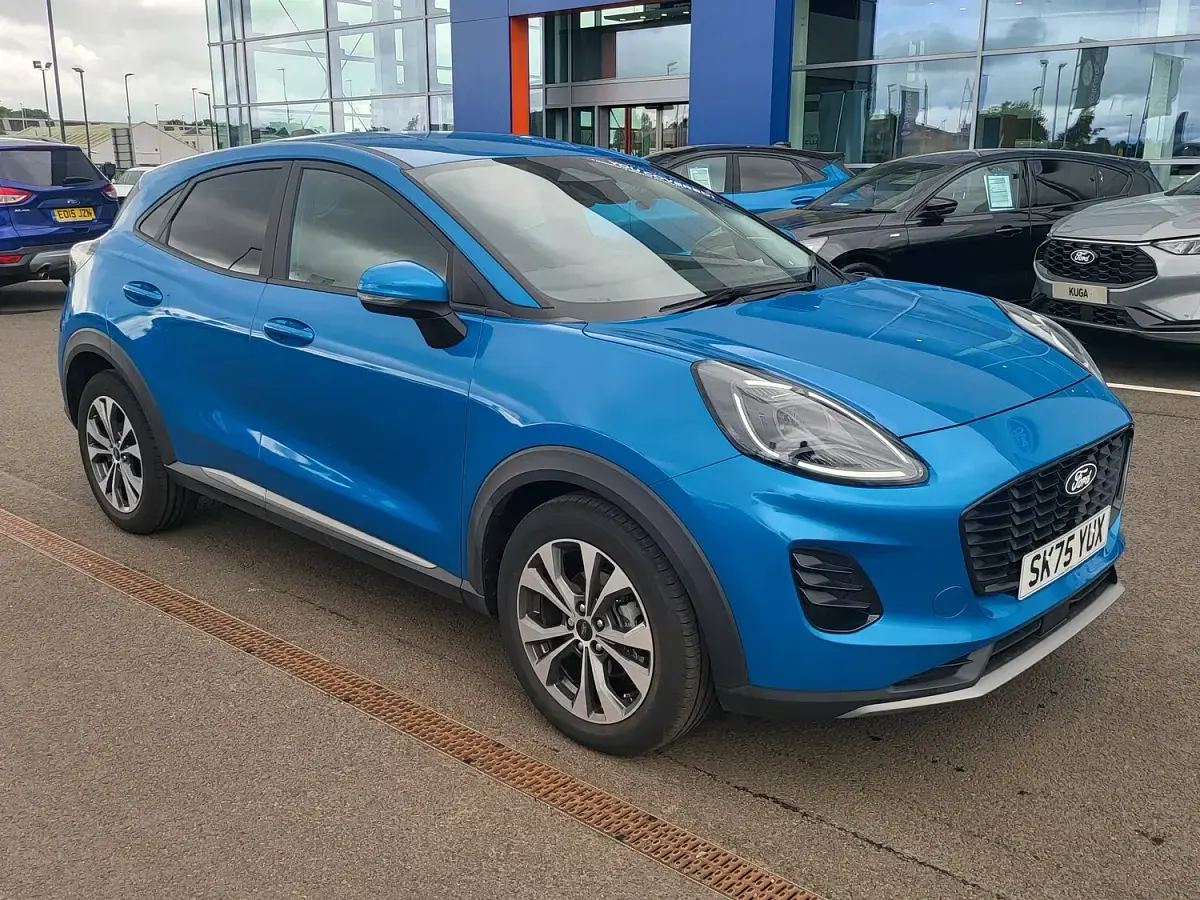 Used Ford Puma Titanium 2025 Blue SUV
