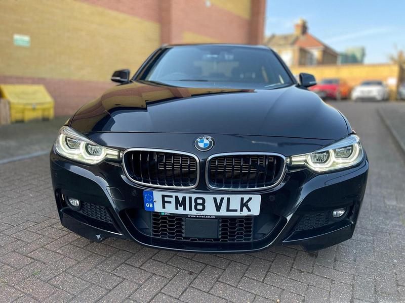 Used BMW 330e M Sport 2018 Black Sedan
