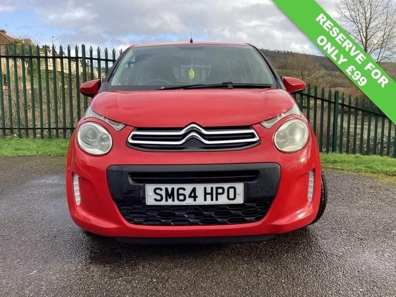 Used Citroën C1 Feel 68 HP (50 kW) 2014 Red Hatchback