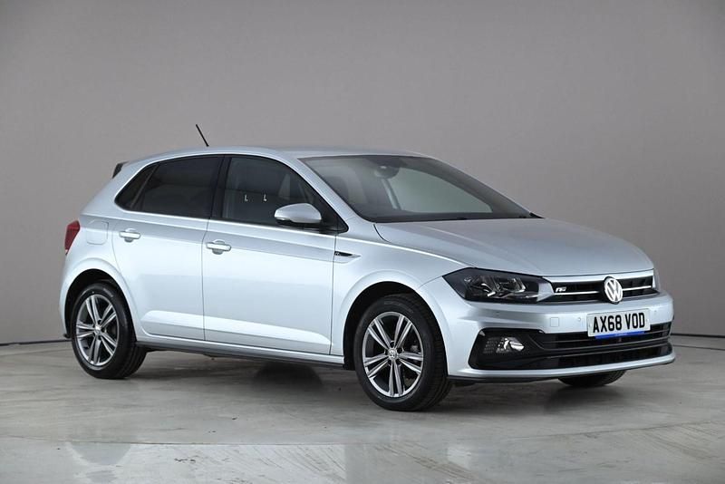 Used VW Polo R-line 2019 Silver Hatchback
