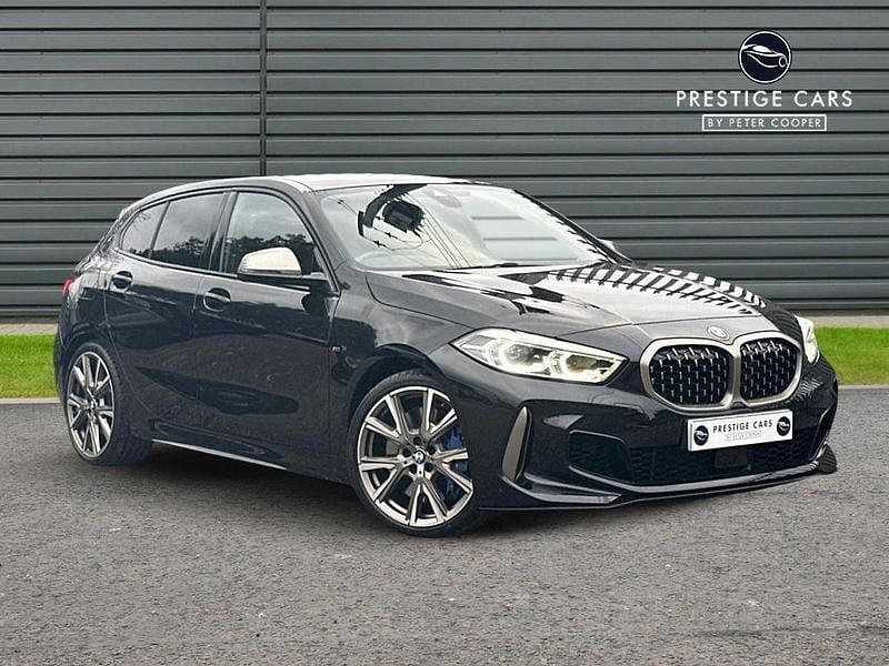 Black Used 2022 BMW M135 Comfort Edition Hatchback | £26,998 (Fair price) - Image 1/4