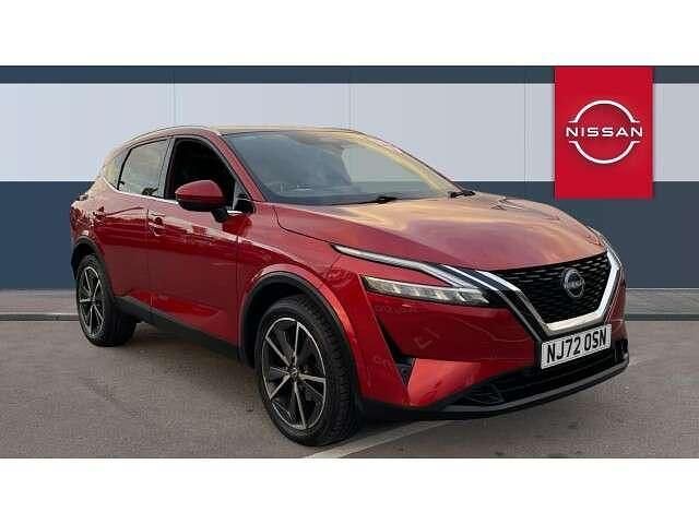 Red Used 2022 Nissan Qashqai Tekna SUV | £17,990 (Fair price) - Image 1/4