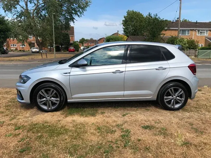 Used VW Polo R-line 115 HP (84 kW) 2020 Silver Hatchback