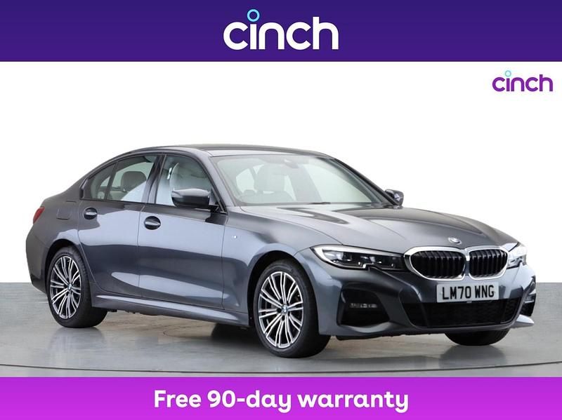 Grey Used 2020 BMW 330e M Sport Sedan | £15,649 (Fair price) - Image 1/3