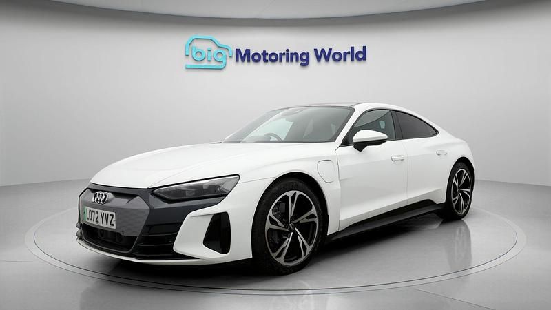 Used Audi e-tron GT quattro 430 kW (585 HP) 2022 White Sedan