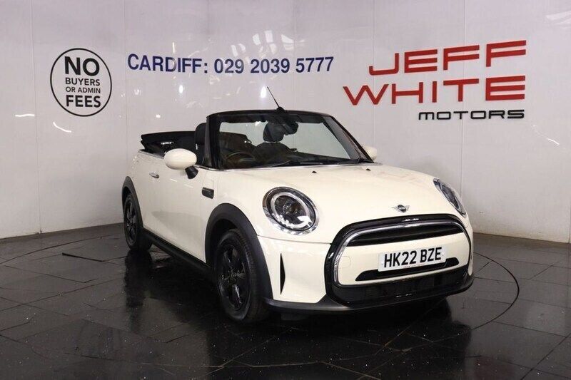 White Used 2022 Mini Cooper Cabriolet Classic Cabriolet | £16,488 (Fair price) - Image 1/4