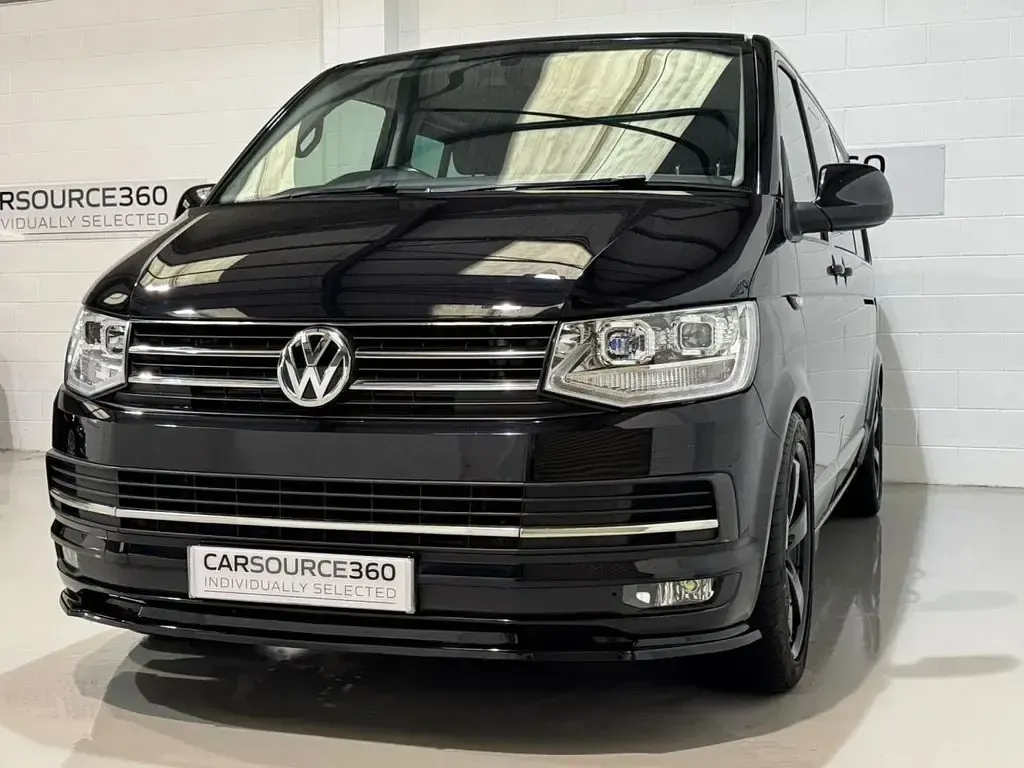Used VW Transporter Highline 204 HP (150 kW) 2017 Black Van