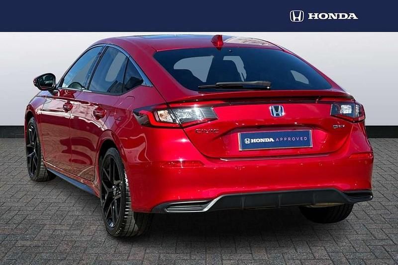 Used Honda Civic Advance 143 HP (105 kW) 2023 Red Hatchback