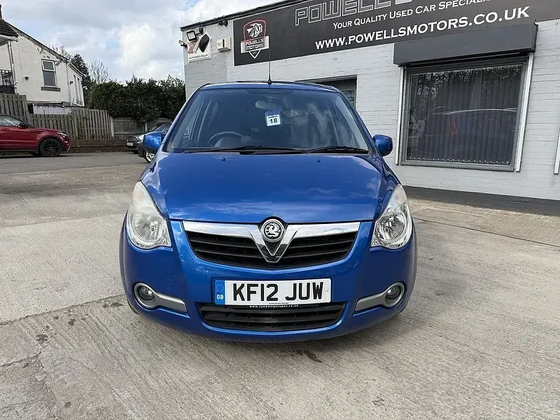 Used Vauxhall Agila 2012 Blue MPV