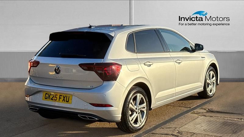Used VW Polo R-line 115 HP (84 kW) 2025 Silver Hatchback