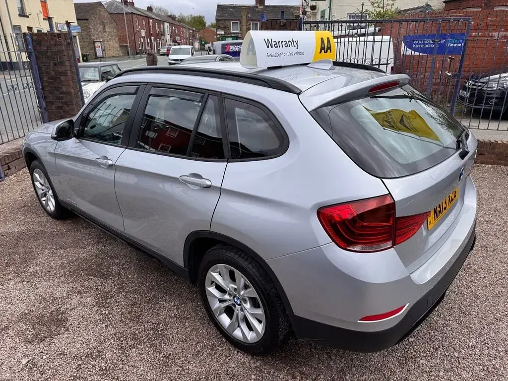 Used BMW X1 Sport Line 184 HP (135 kW) 2013 Silver SUV