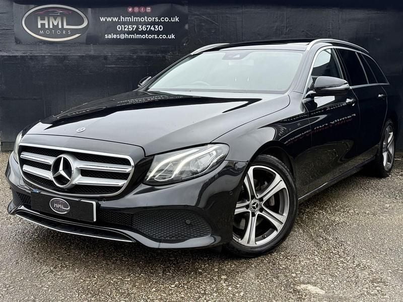 Begagnad Mercedes E220 SE 2017 Svart Kombi