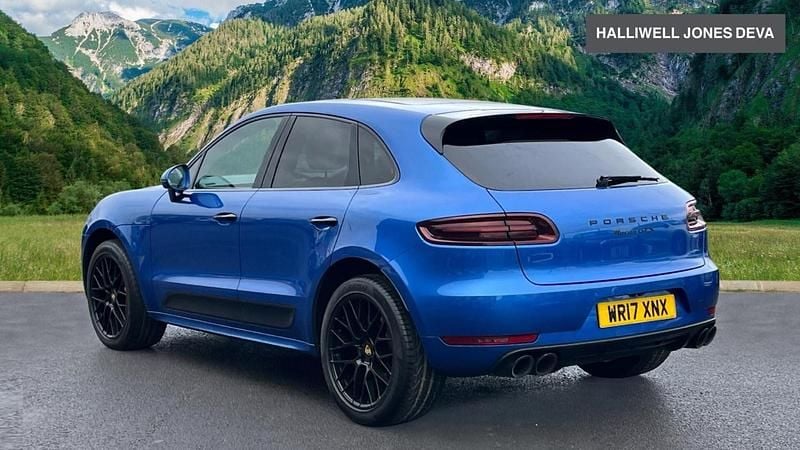Used Porsche Macan 2017 Blue SUV
