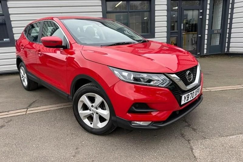 Used Nissan Qashqai Acenta Premium 140 HP (102 kW) 2020 Red SUV
