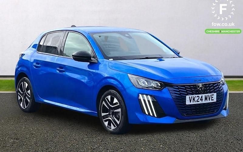 Blue Used 2024 Peugeot 208 Allure Hatchback | £14,099 (Good price) - Image 1/3