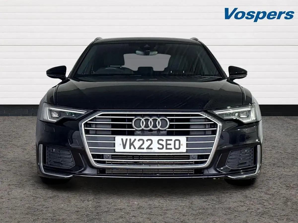 Used Audi A6 S-Line 200 HP (147 kW) 2022 Black Estate