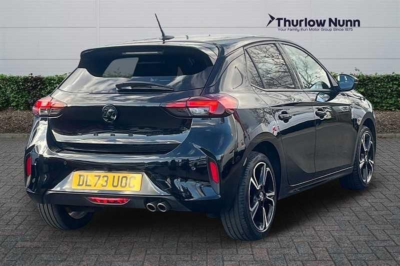 Used Vauxhall Corsa S 130 HP (95 kW) 2023 Black Hatchback