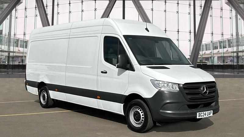 White Used 2024 Mercedes Sprinter Progressive Van | £32,995 (A bit pricey) - Image 1/4