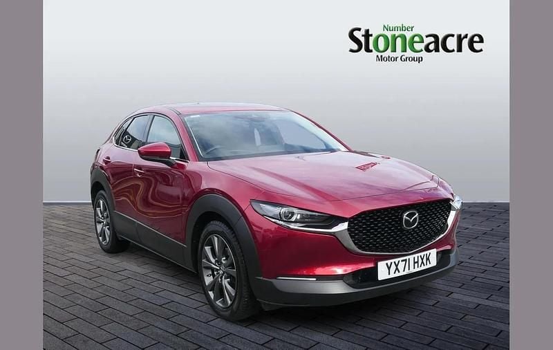 Red Used 2021 Mazda CX-30 Inclusive SUV | £16,495 (Good price) - Image 1/4