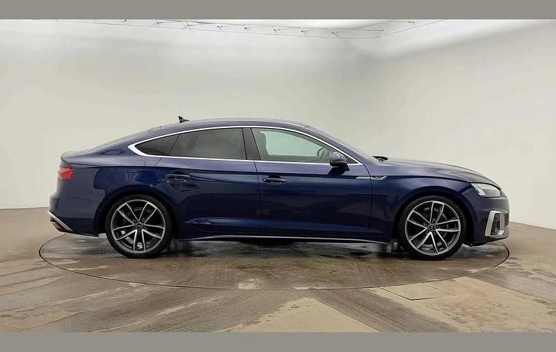 Used Audi A5 Sportback S-Line 161 HP (118 kW) 2023 Blue Hatchback