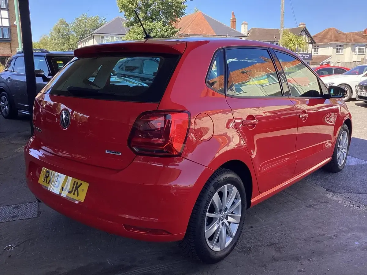 Used VW Polo SE 2015 Red Hatchback