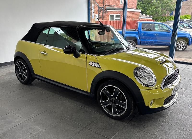 Used Mini Cooper S Cabriolet 2009 Yellow Cabriolet