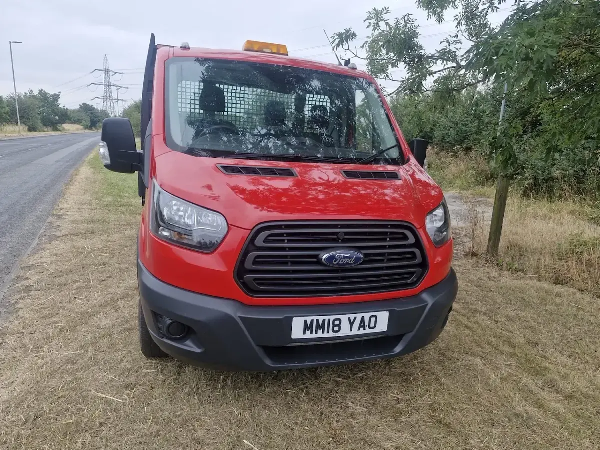 Used Ford Transit 2018 Red Van