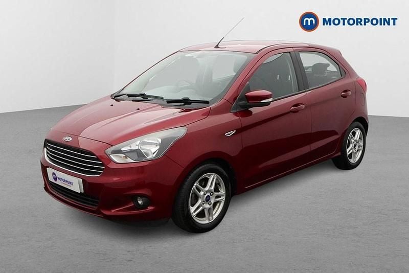 Used Ford Ka Zetec 2017 Red Sedan