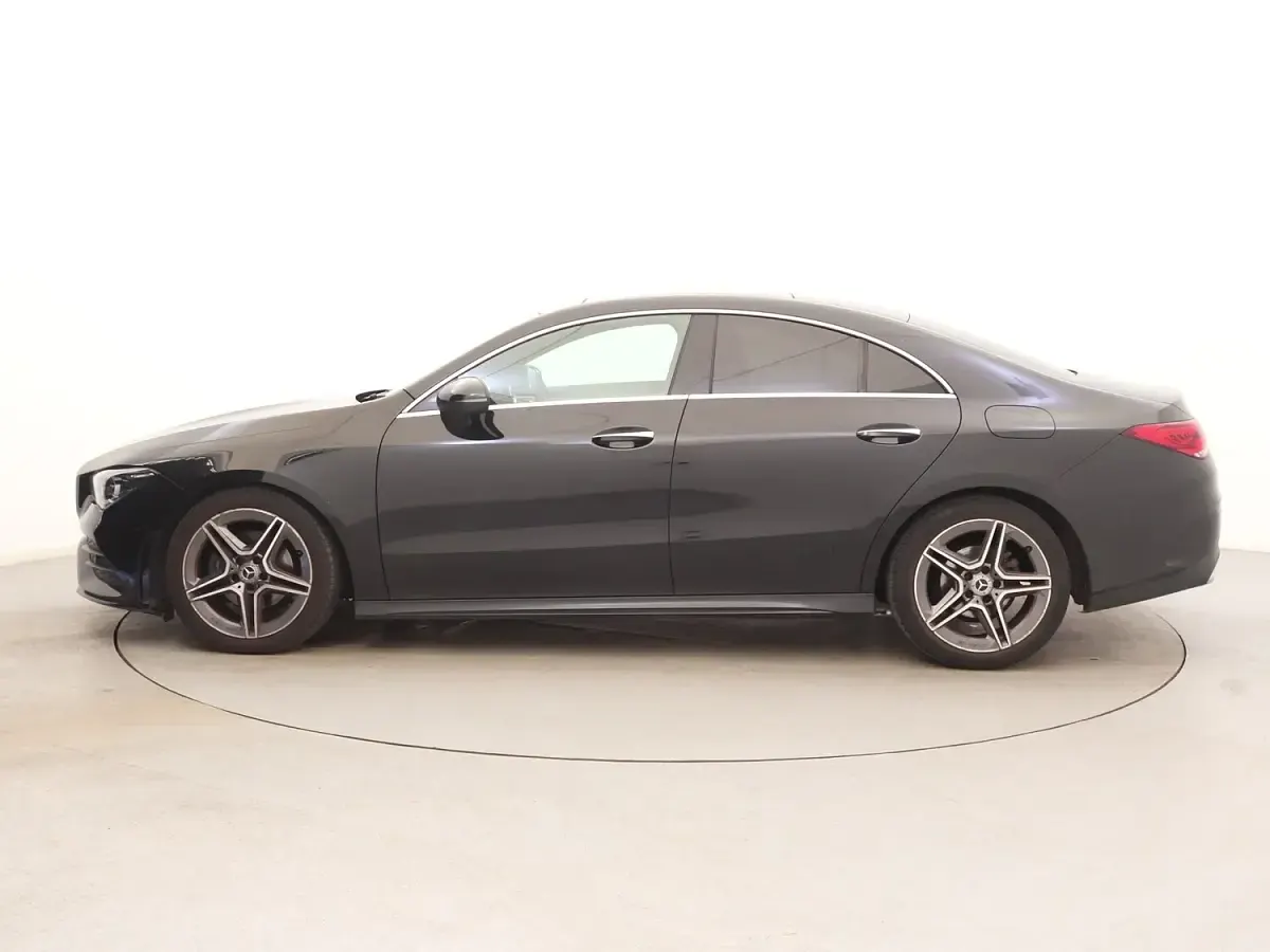 Used Mercedes CLA180 AMG Line Premium Plus 136 HP (100 kW) 2021 Black Coupe