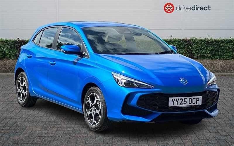 Metallic battersea blue New 2024 MG MG3 SE Hatchback | £14,400 (Fair price) - Image 1/4