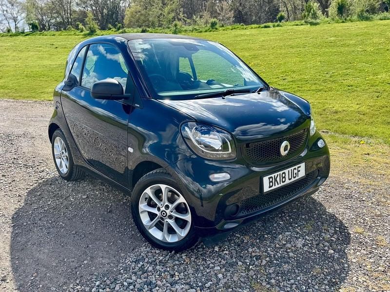 Used Smart ForTwo Coupé Passion 71 HP (52 kW) 2018 Black Coupe