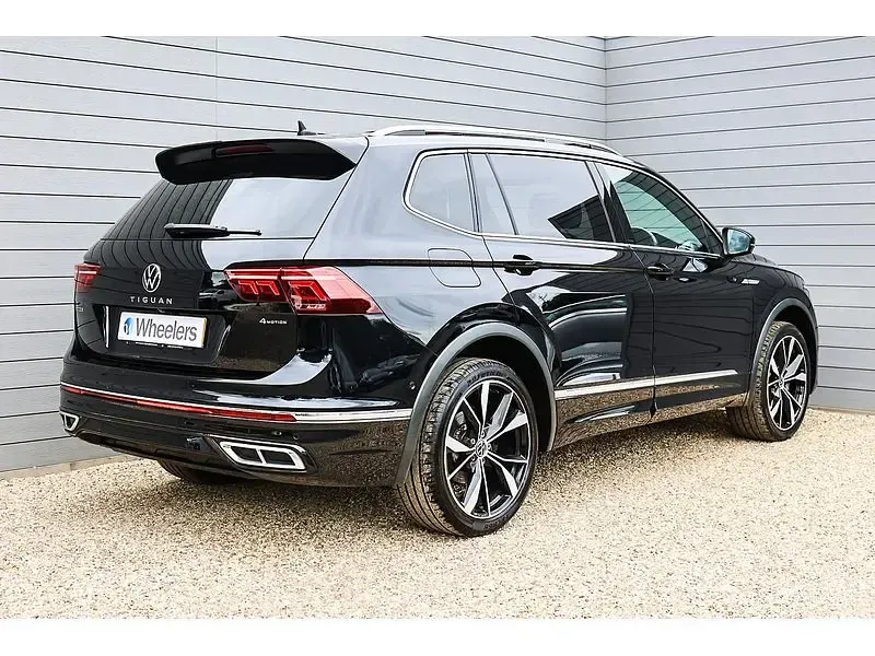 Used VW Tiguan Allspace R-line 2022 Black SUV