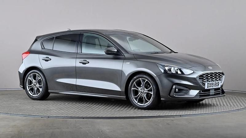 Grey Used 2019 Ford Focus ST-Line Hatchback | £10,498 (Fair price) - Image 1/4