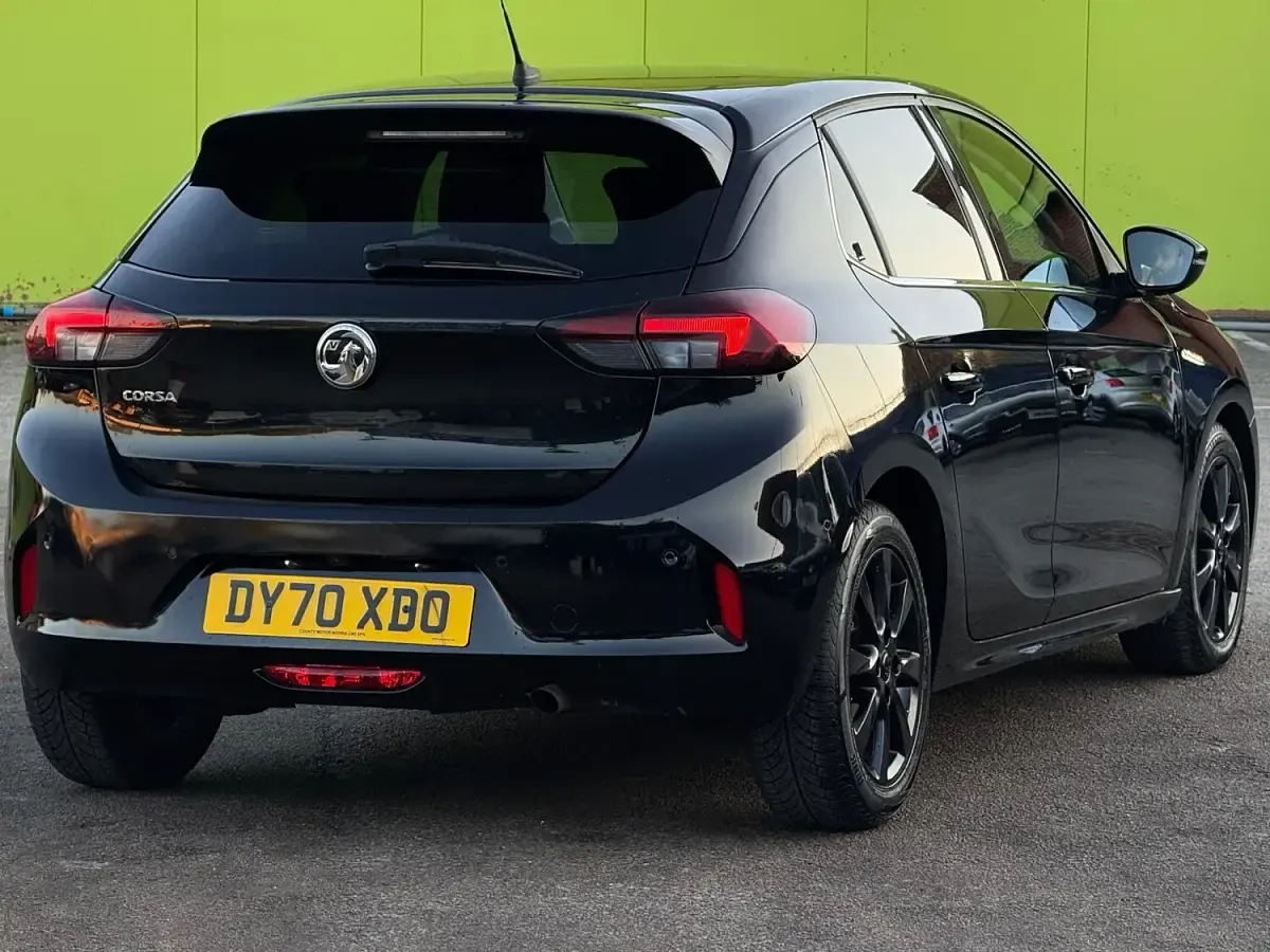 Used Vauxhall Corsa Elite 75 HP (55 kW) 2020 Black Hatchback
