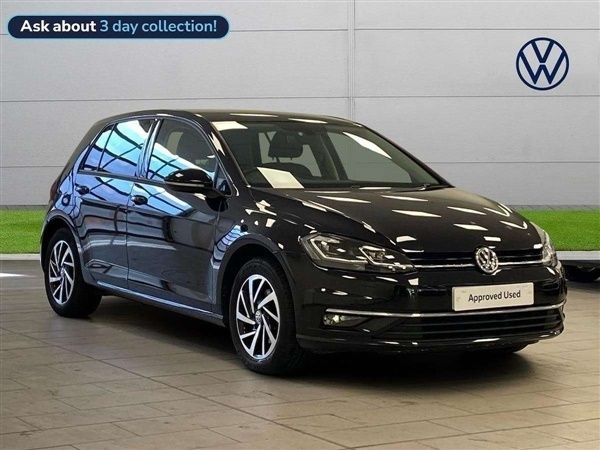 Black Used 2020 VW Golf VII Match Hatchback | £16,552 (Good price) - Image 1/4