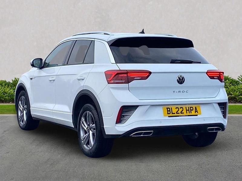 Used VW T-Roc R-line 150 HP (110 kW) 2022 White SUV