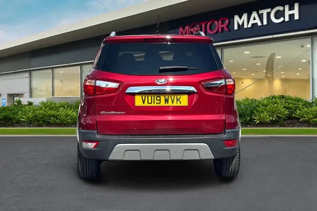 Used Ford Ecosport Titanium 2019 Red SUV