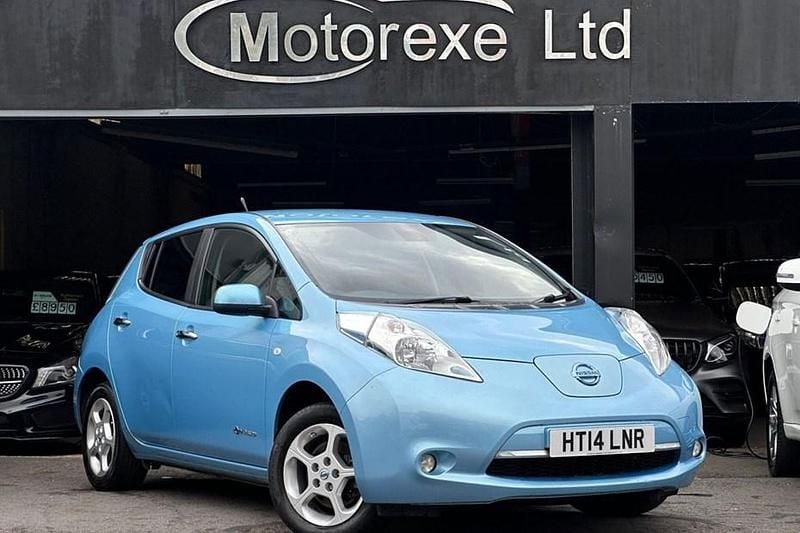 Used Nissan Leaf Acenta 80 kW (109 HP) 2014 Blue Hatchback
