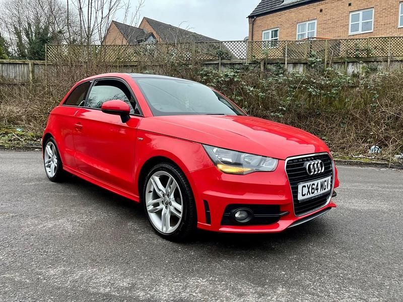 Used Audi A1 S-Line 86 HP (63 kW) 2014 Red Hatchback