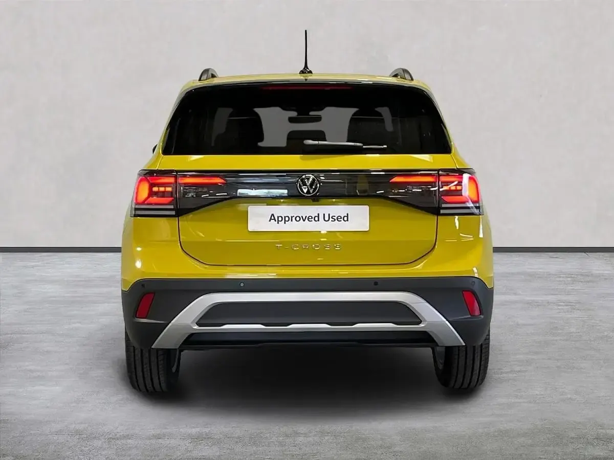 New VW T-Cross Match 115 HP (84 kW) 2026 Yellow SUV