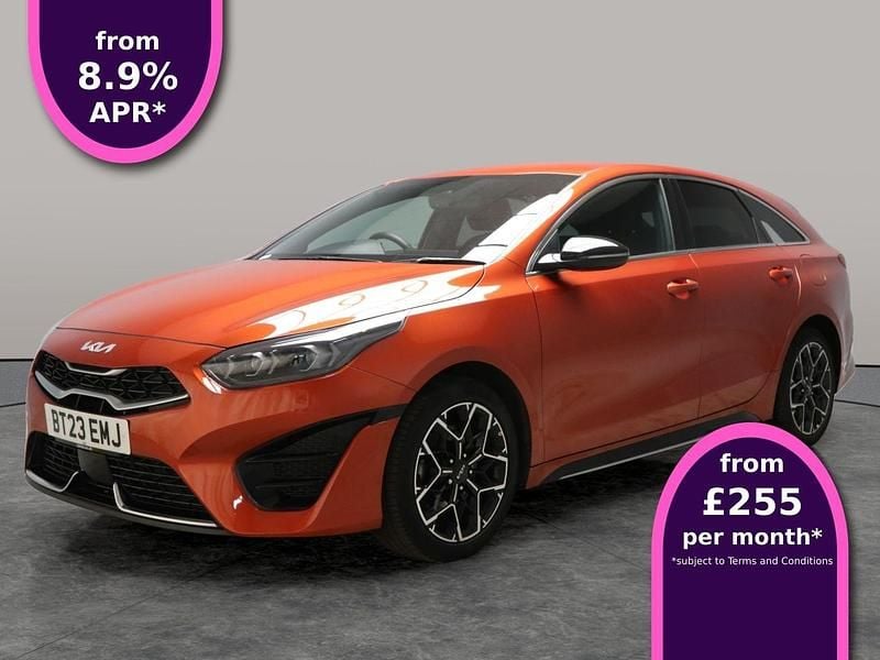 Orange Used 2023 Kia ProCeed GT-Line Hatchback | £18,011 (Fair price) - Image 1/3