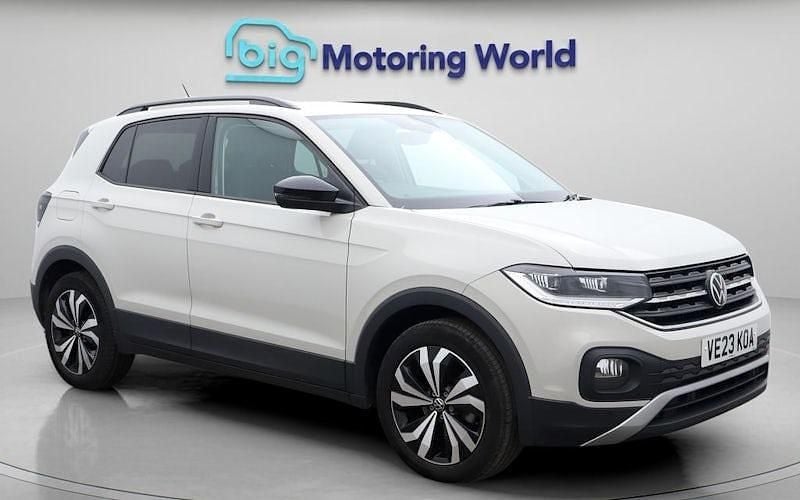 Grey Used 2023 VW T-Cross Black Edition SUV | £16,200 (Fair price) - Image 1/4