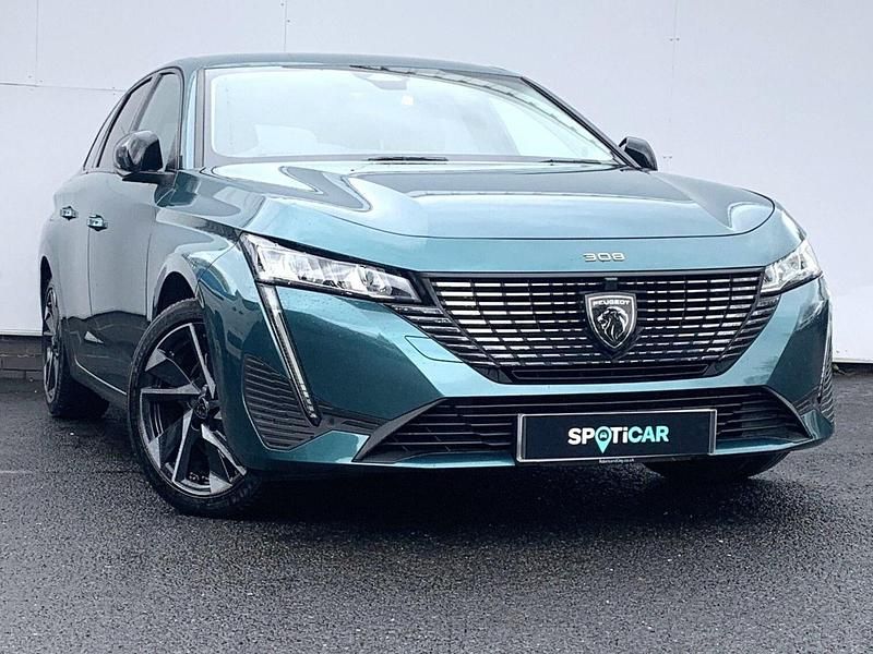 Used Peugeot 308 SW Allure Premium 129 HP (94 kW) 2022 Blue Estate