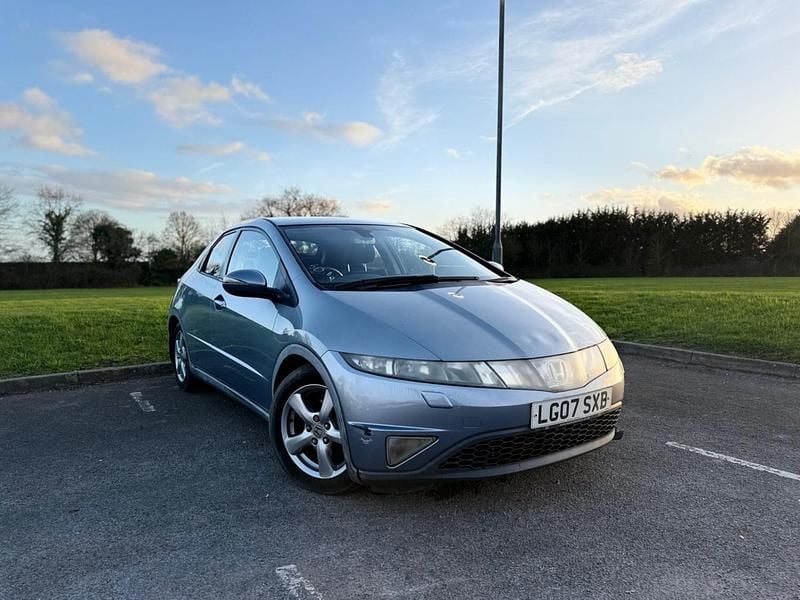Używany Honda Civic EX 140 KM (102 kW) 2007 Niebieski Hatchback