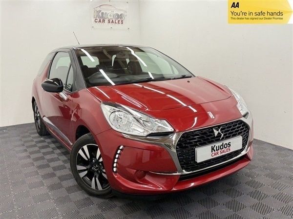 Red Used 2016 DS Automobiles DS3 Chic Hatchback | £6,250 (Fair price) - Image 1/1