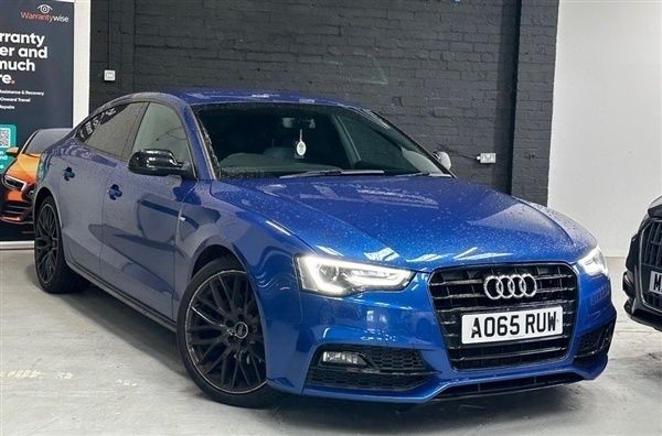 Blue Used 2015 Audi A5 Sportback Black Edition Hatchback | £11,495 (Fair price) - Image 1/1