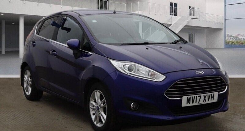 Blue Used 2017 Ford Fiesta Zetec Hatchback | £5,998 (Fair price) - Image 1/2