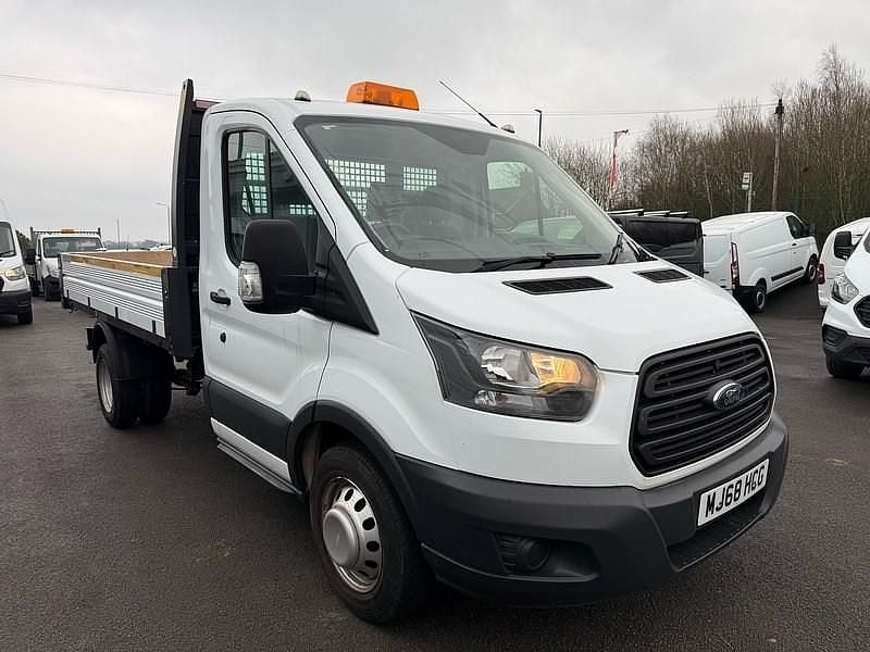 Begagnad Ford Transit 130 HK (95 kW) 2018 Vit Cab
